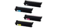 Complete Set of 4 Brother TN-433 High Yield Laser Cartridges Compatibles